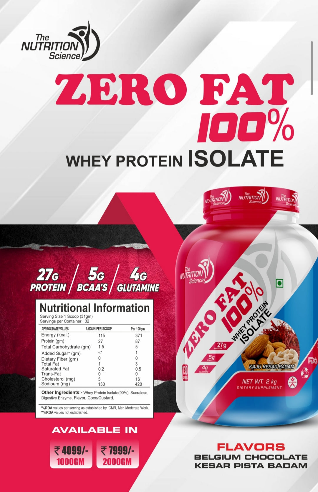 ISO Whey protein 2KG